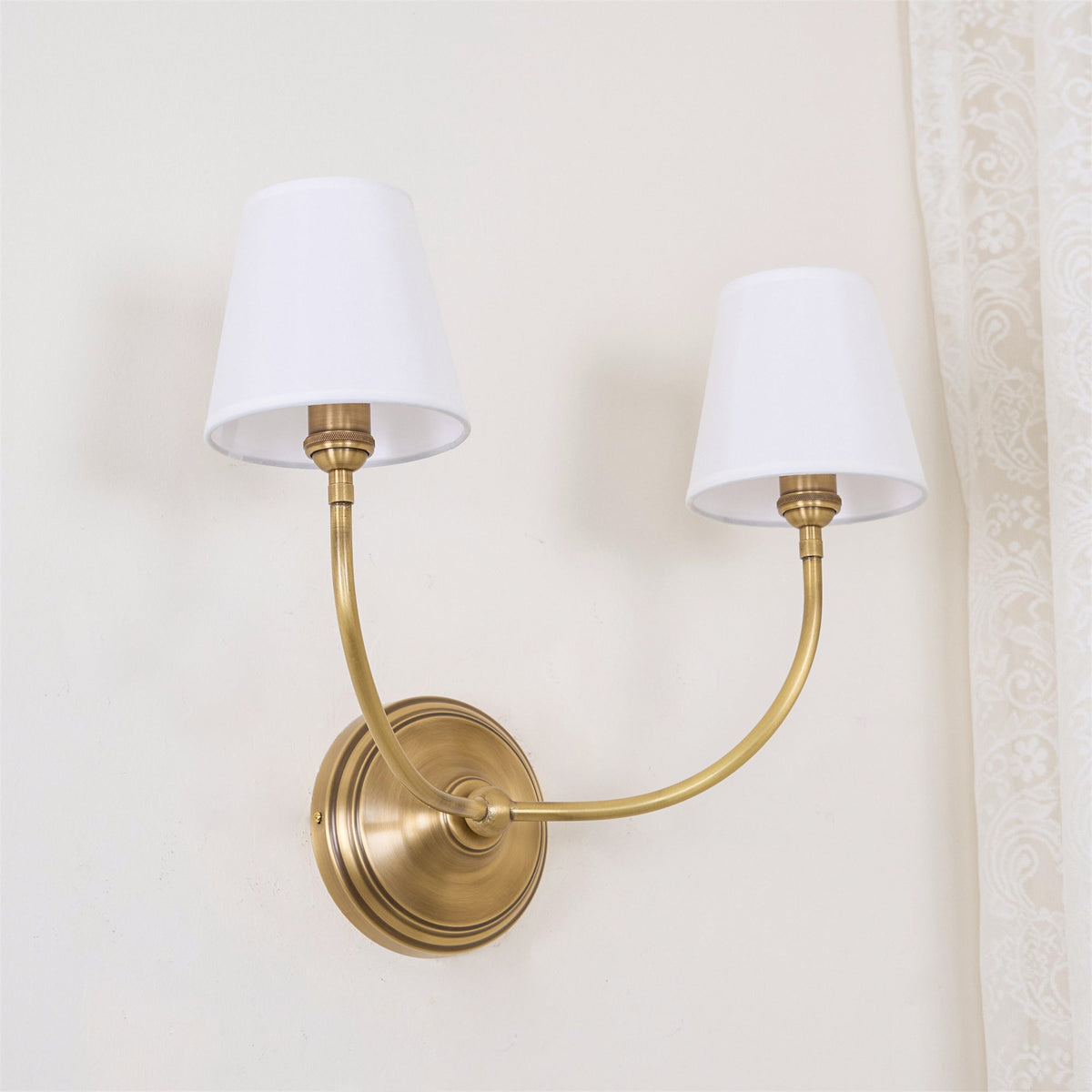 Olvaror Applique Murale Métal Tissu Industriel Vintage - Neutralighting