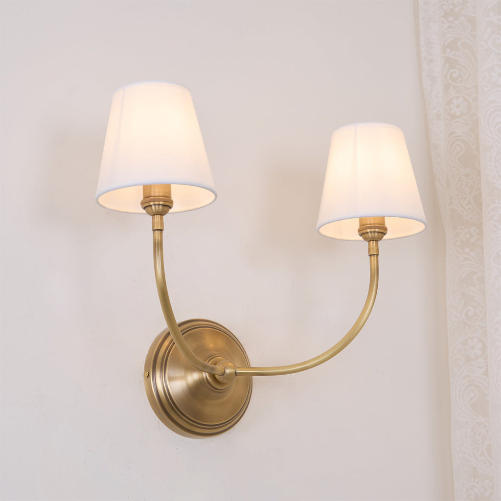 Olvaror Applique Murale Métal Tissu Industriel Vintage - Neutralighting