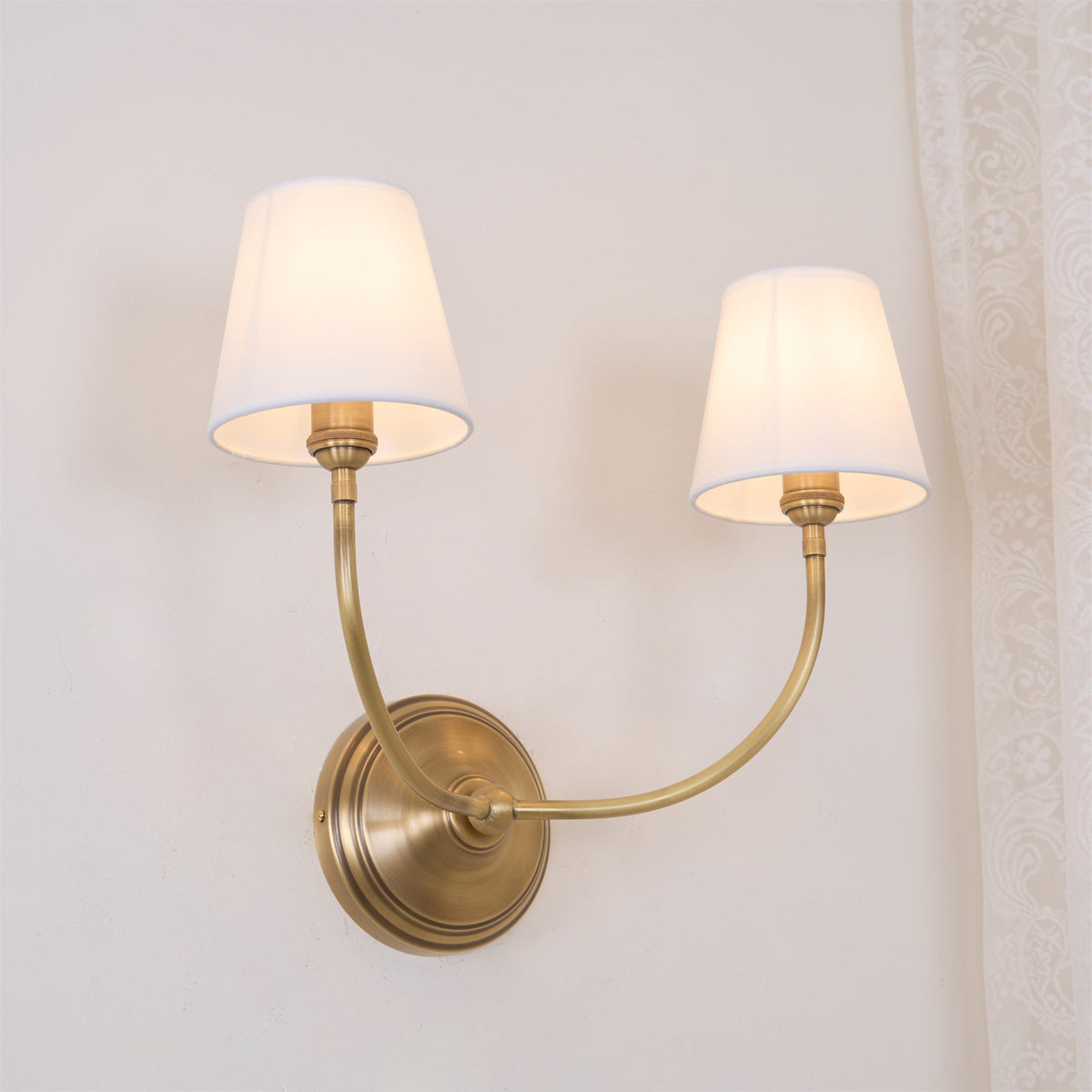 Olvaror Applique Murale Métal Tissu Industriel Vintage - Neutralighting