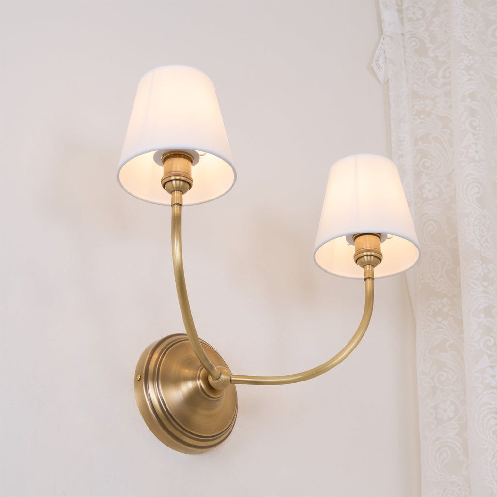 Olvaror Applique Murale Métal Tissu Industriel Vintage - Neutralighting