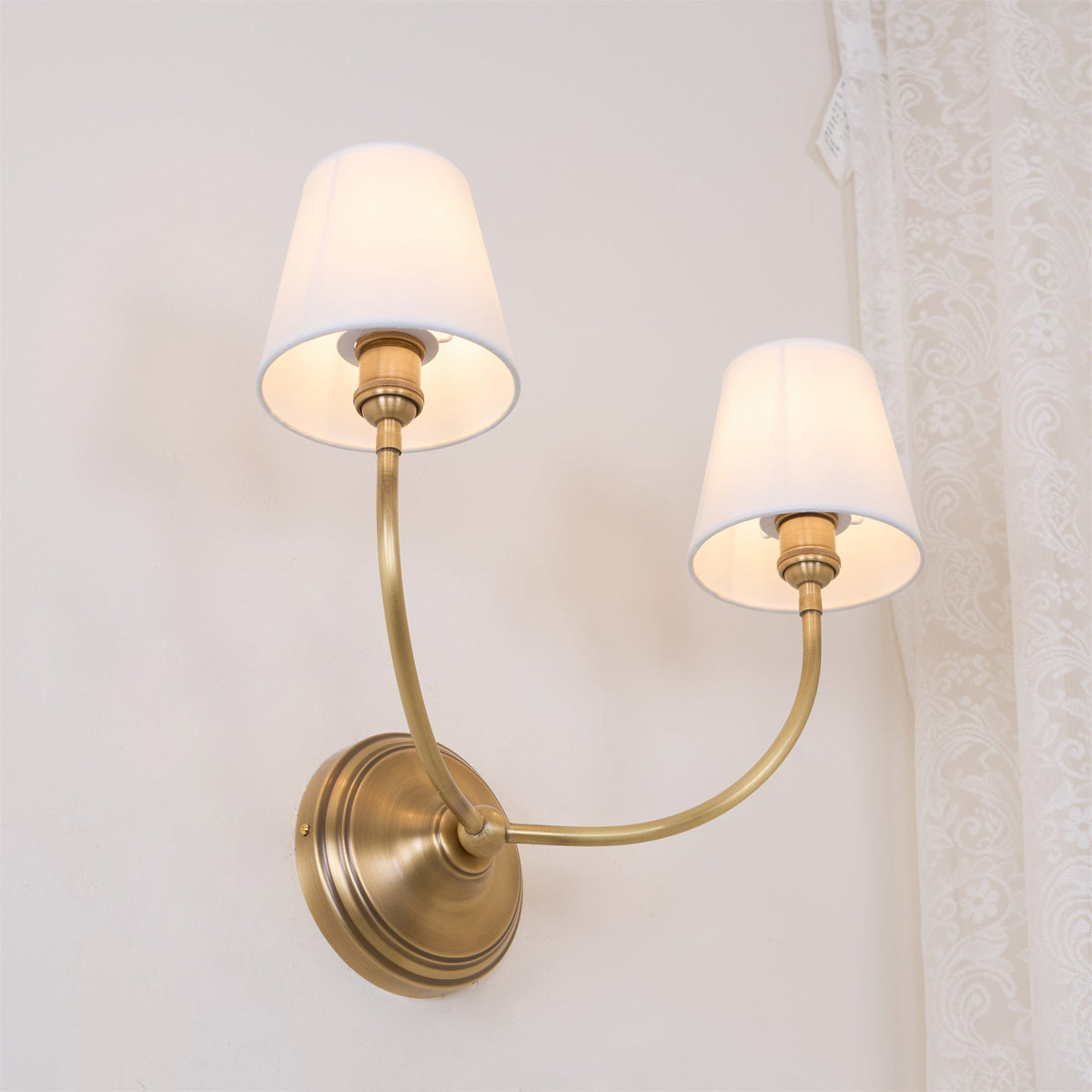 Olvaror Applique Murale Métal Tissu Industriel Vintage - Neutralighting