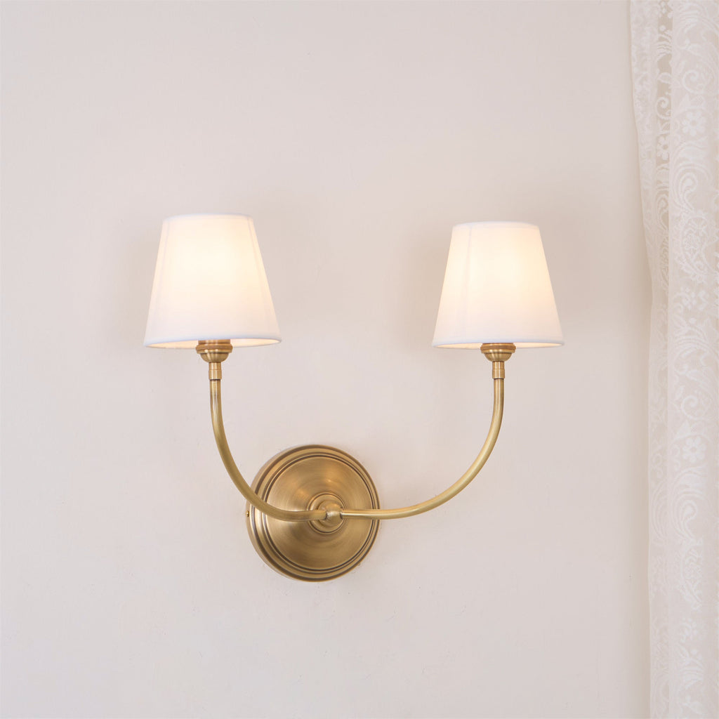 Olvaror Applique Murale Métal Tissu Industriel Vintage - Neutralighting