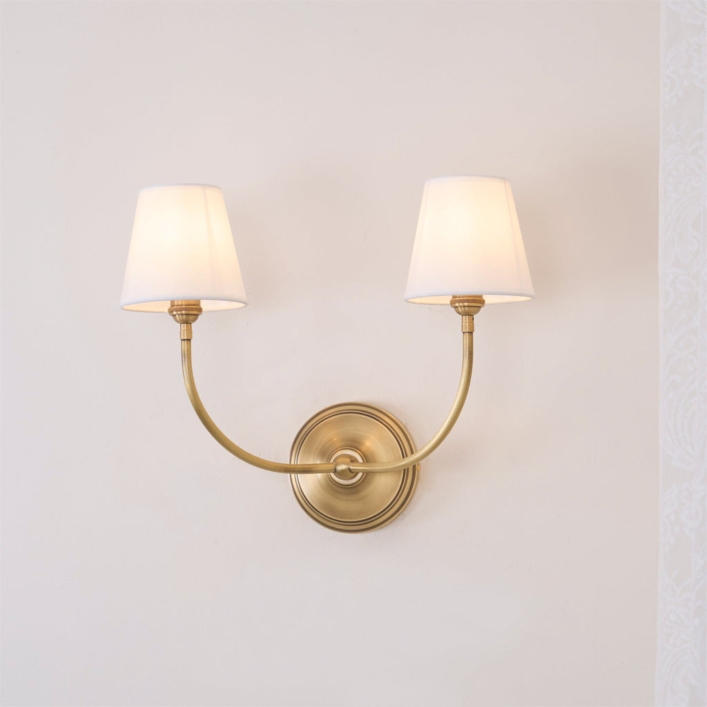 Olvaror Applique Murale Métal Tissu Industriel Vintage - Neutralighting