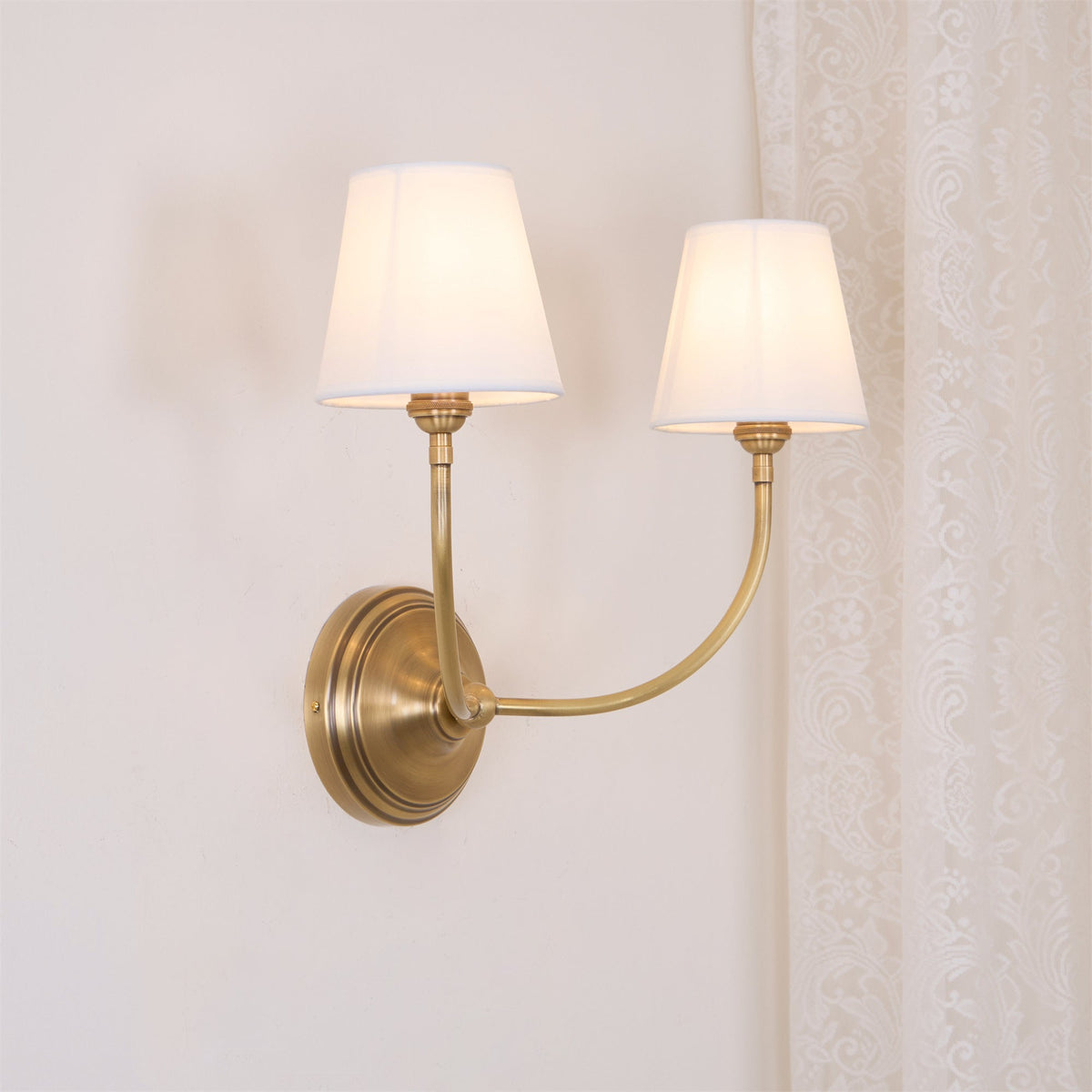 Olvaror Applique Murale Métal Tissu Industriel Vintage - Neutralighting