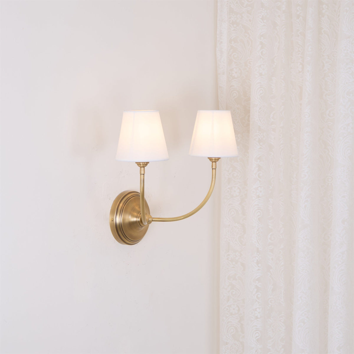 Olvaror Applique Murale Métal Tissu Industriel Vintage - Neutralighting