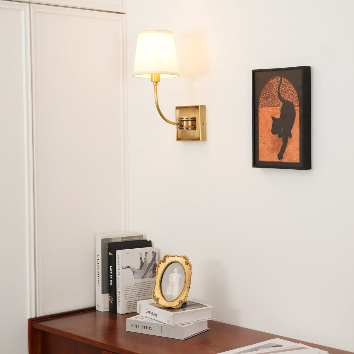 Olvaror Applique Murale Métal Tissu Industriel Vintage - Neutralighting