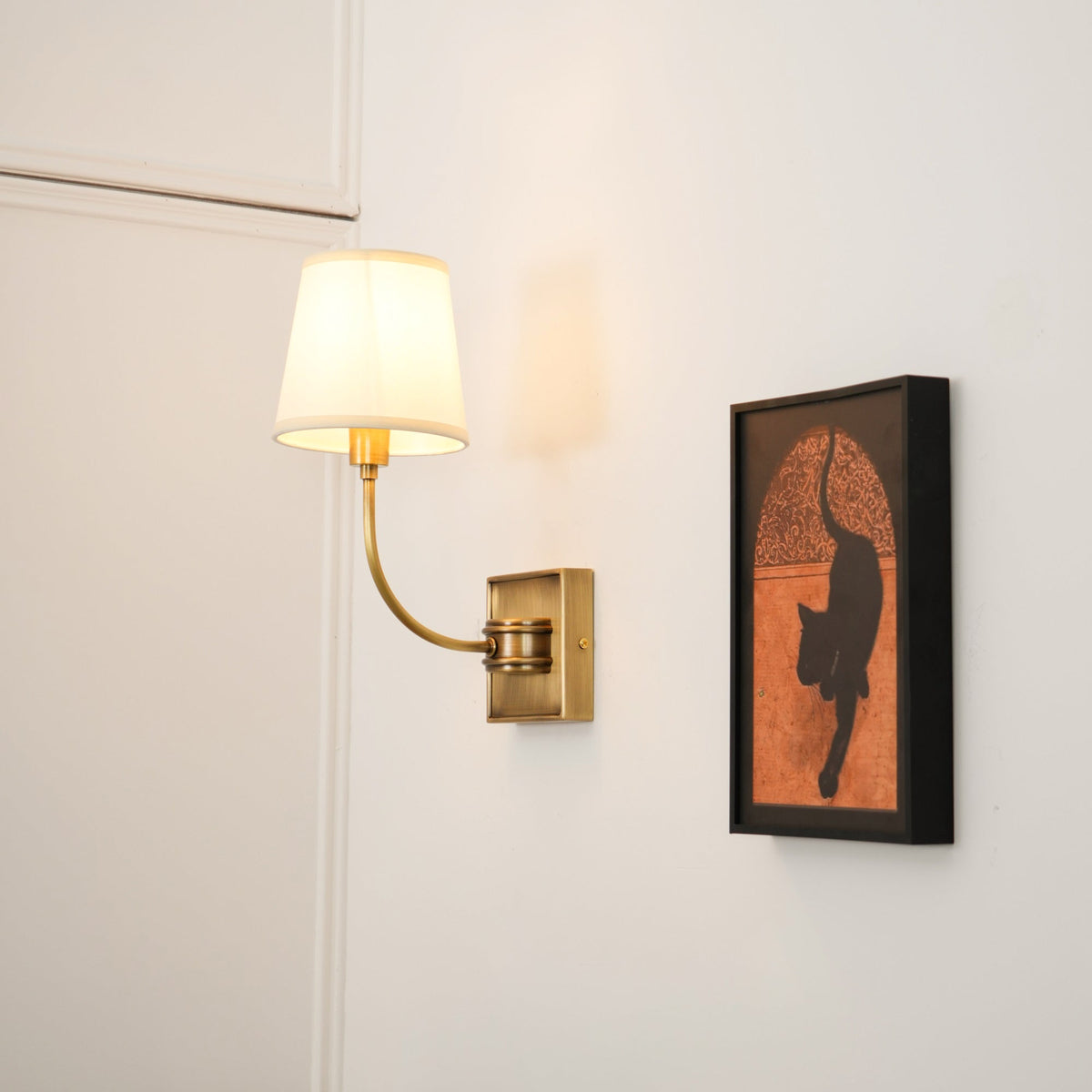 Olvaror Applique Murale Métal Tissu Industriel Vintage - Neutralighting
