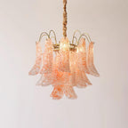 Clarity Chandelier Moderne en Verre Coloré - Neutralighting