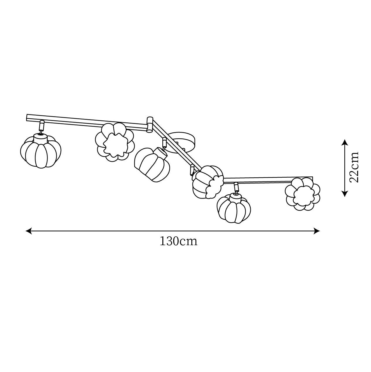 Pumpkin Lustre Plafonnier Multi-Têtes - Neutralighting
