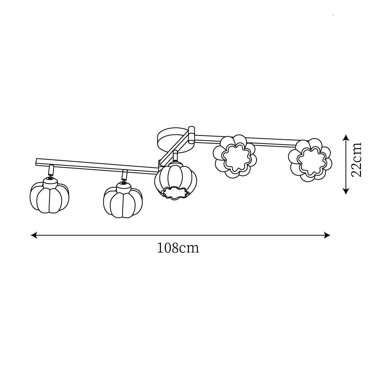 Pumpkin Lustre Plafonnier Multi-Têtes - Neutralighting