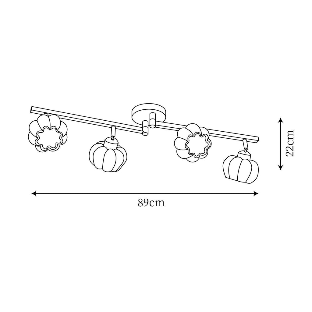 Pumpkin Lustre Plafonnier Multi-Têtes - Neutralighting