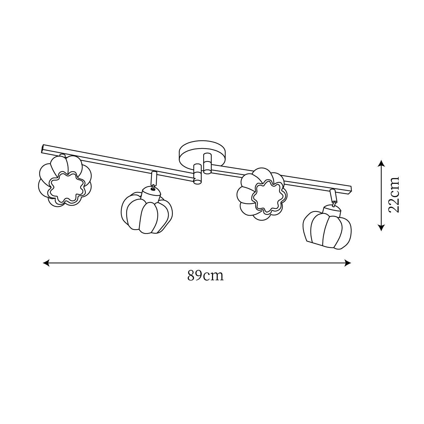 Pumpkin Lustre Plafonnier Multi-Têtes - Neutralighting