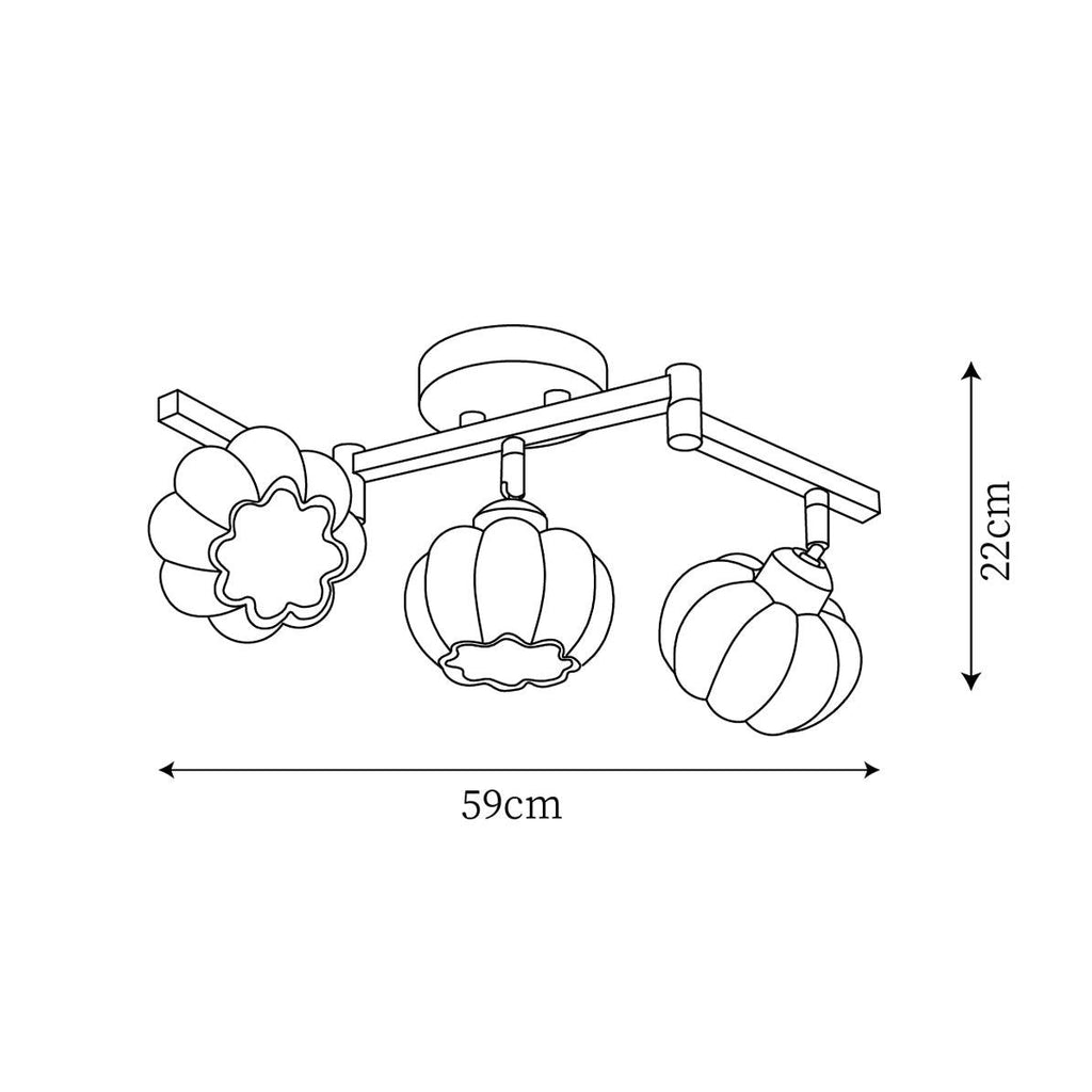 Pumpkin Lustre Plafonnier Multi-Têtes - Neutralighting