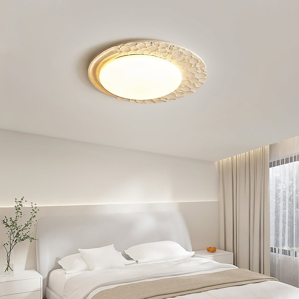Ivsoris Lumière de Plafond Texturée en Travertin - Neutralighting