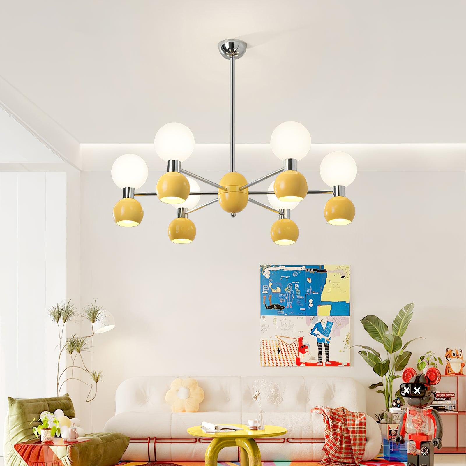 Vera Lustre Boules en Verre Bicolores - Neutralighting