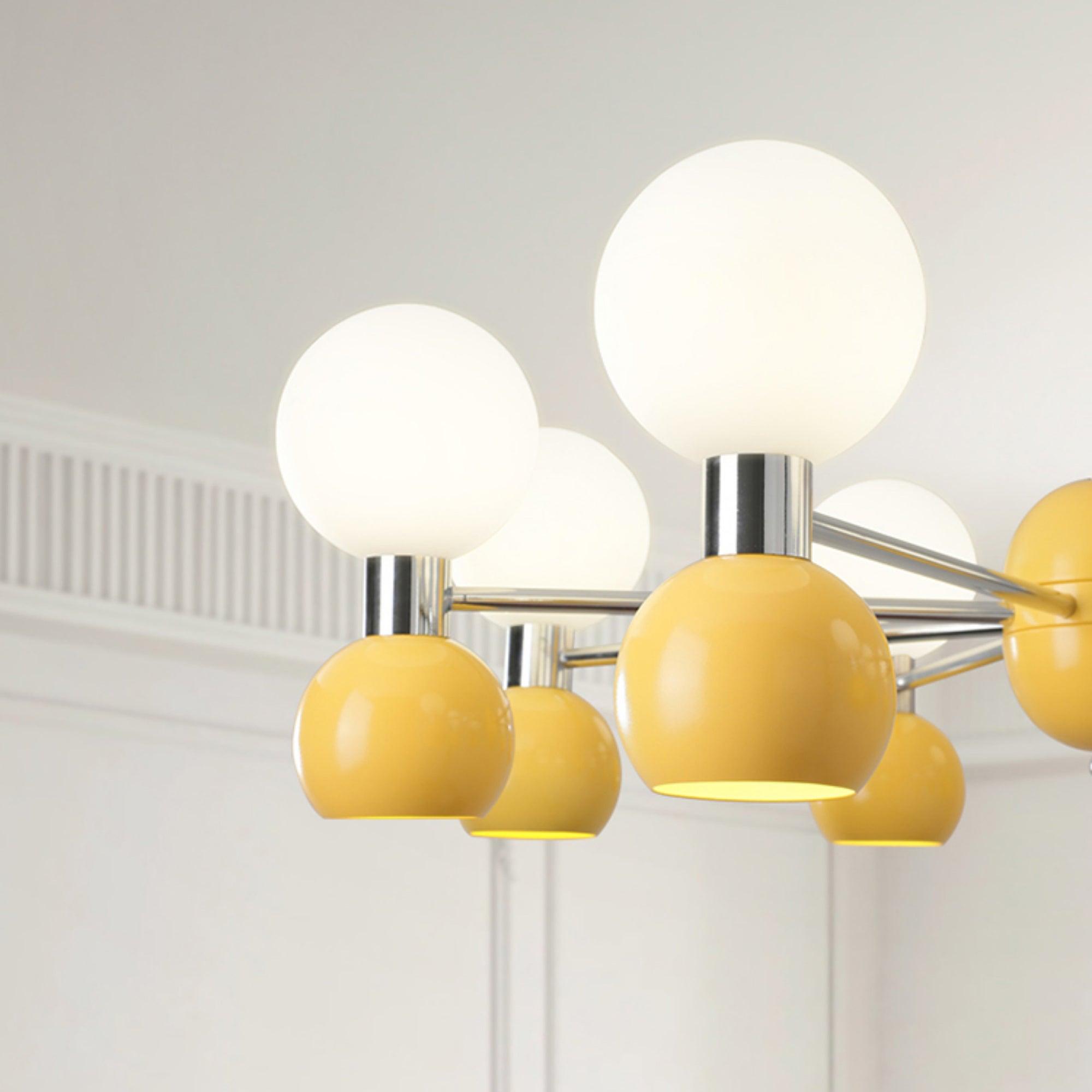 Vera Lustre Boules en Verre Bicolores - Neutralighting
