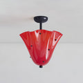 Eldis Lampe Plafond Semi-Encastrée en Verre Murano - Neutralighting