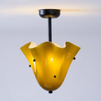 Eldis Lampe Plafond Semi-Encastrée en Verre Murano - Neutralighting