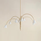 Mira Lustre en Verre en Forme de Fleur - Neutralighting