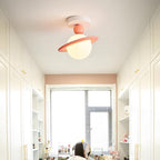 Pivoro Lustra Plafonnier Rouge Blanc - Neutralighting