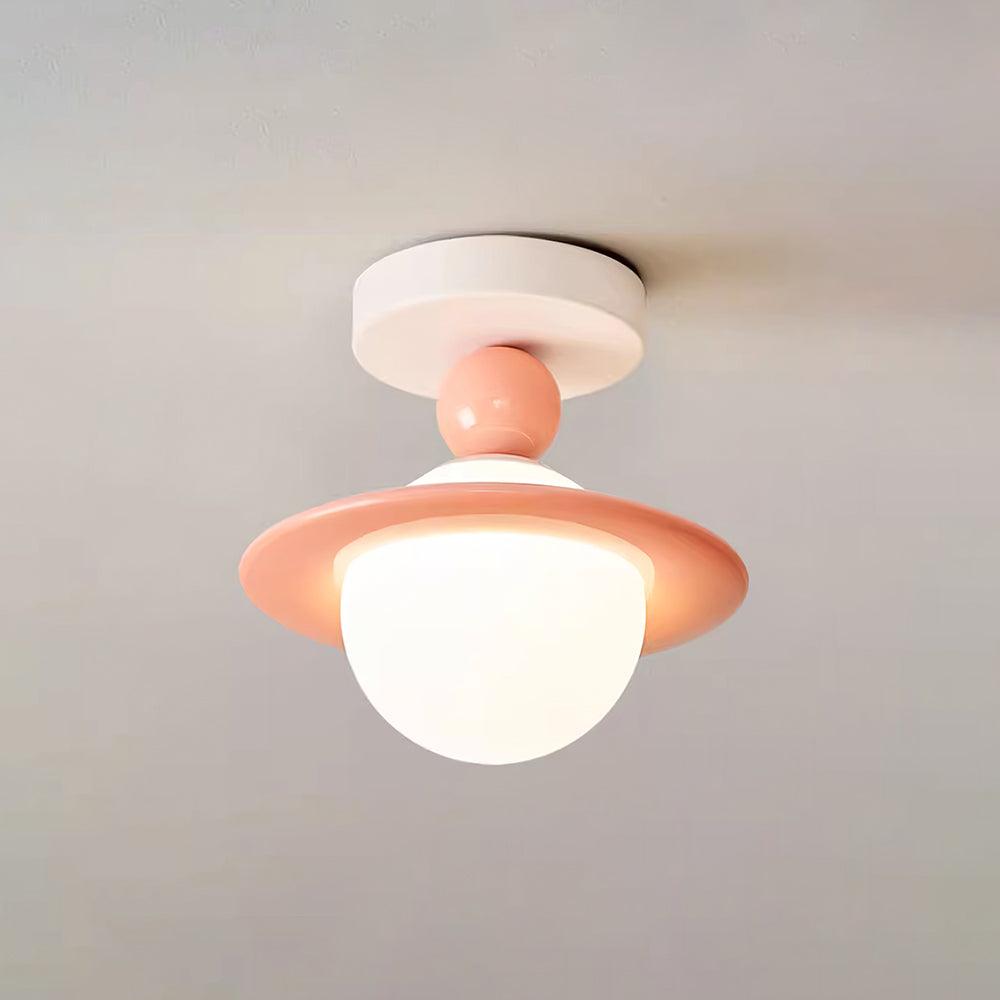 Pivoro Lustra Plafonnier Rouge Blanc - Neutralighting