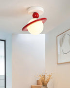 Pivoro Lustra Plafonnier Rouge Blanc - Neutralighting