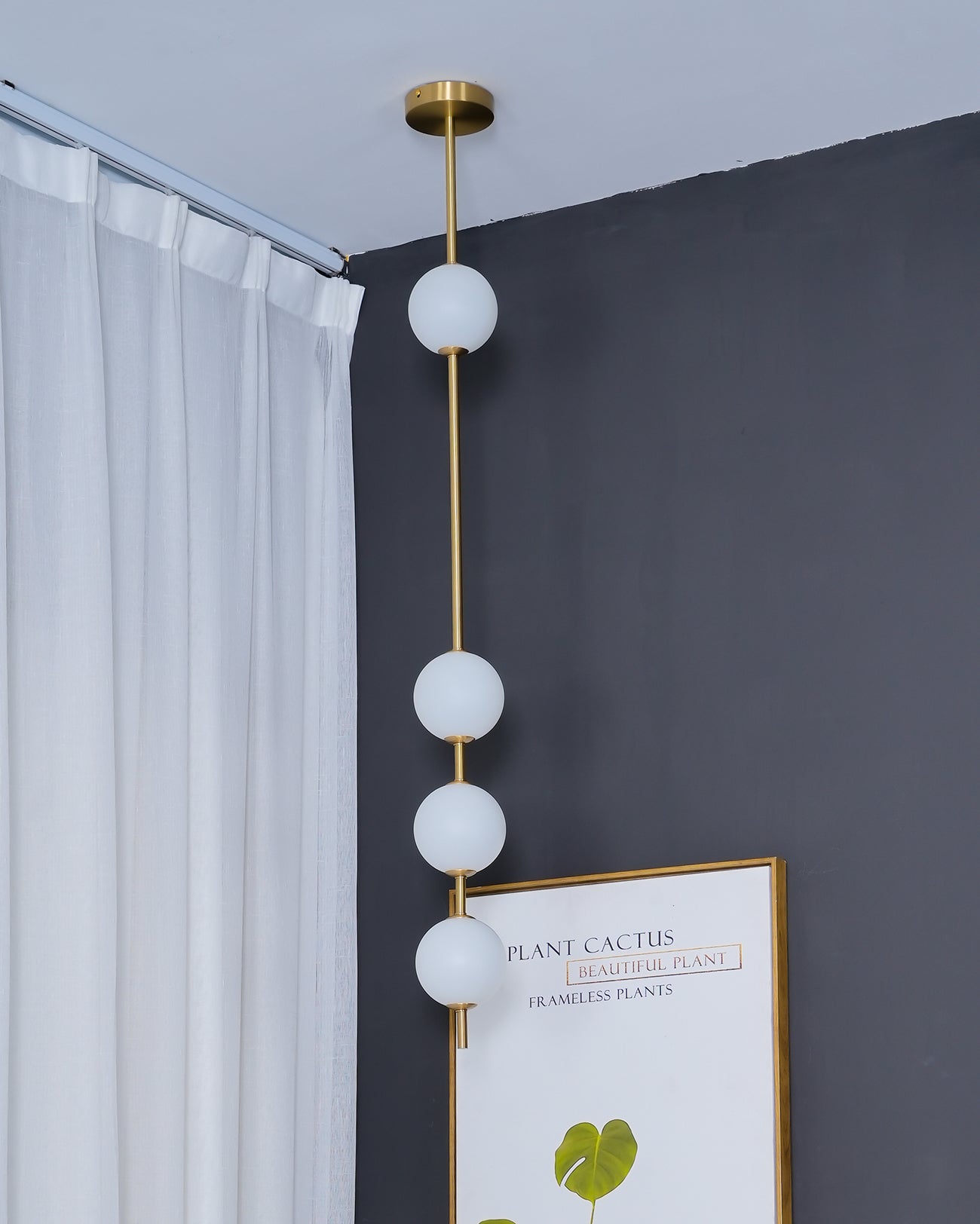 Halo Lampe suspendue moderne en laiton - Neutralighting