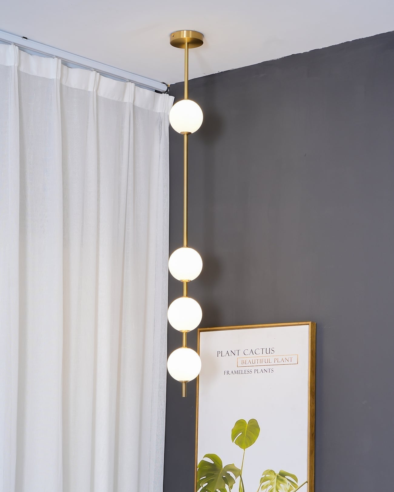 Halo Lampe suspendue moderne en laiton - Neutralighting