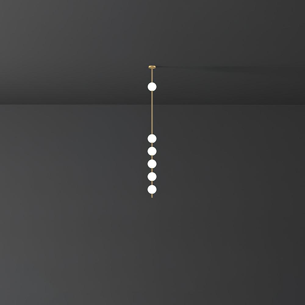 Halo Lampe suspendue moderne en laiton - Neutralighting