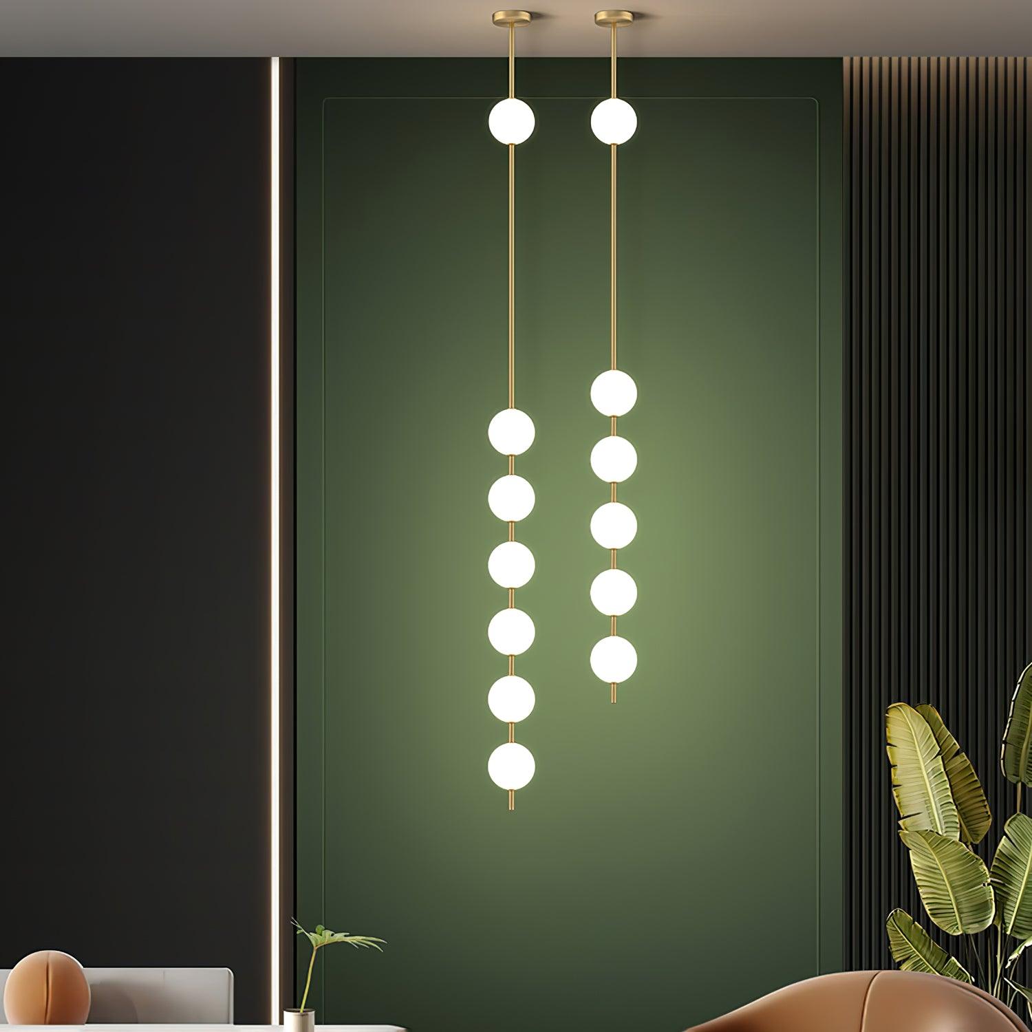 Halo Lampe suspendue moderne en laiton - Neutralighting