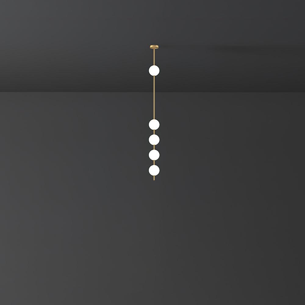 Halo Lampe suspendue moderne en laiton - Neutralighting