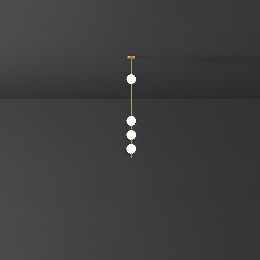 Halo Lampe suspendue moderne en laiton - Neutralighting