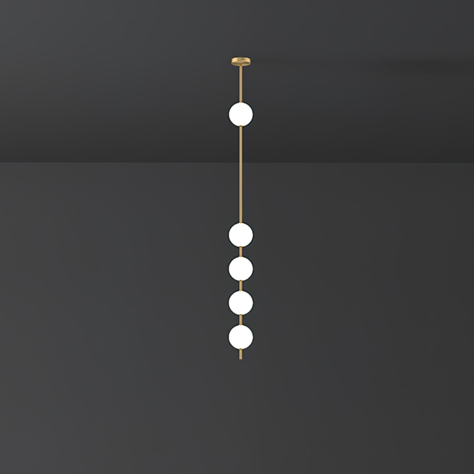 Halo Lampe suspendue moderne en laiton - Neutralighting