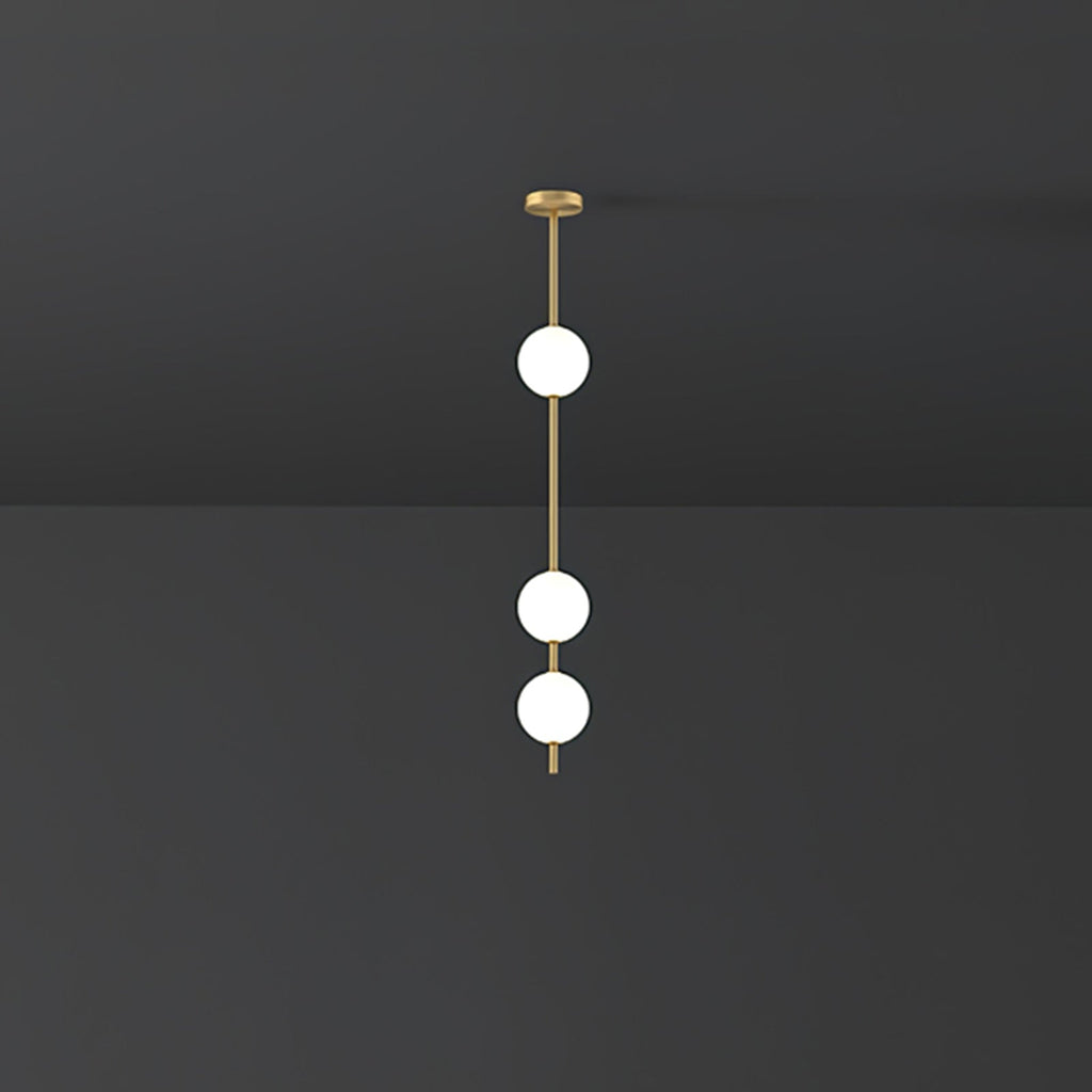 Halo Lampe suspendue moderne en laiton - Neutralighting