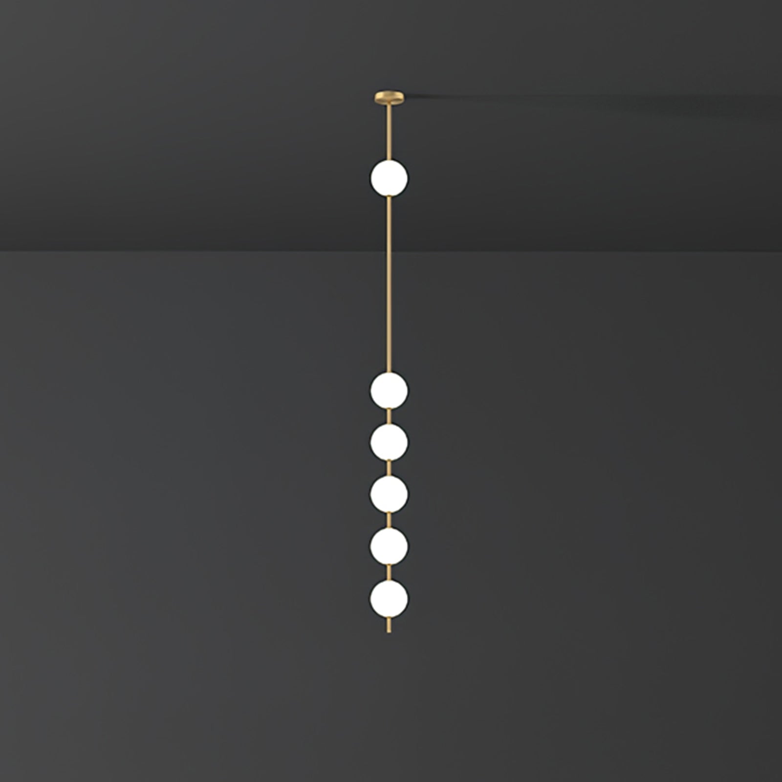 Halo Lampe suspendue moderne en laiton - Neutralighting
