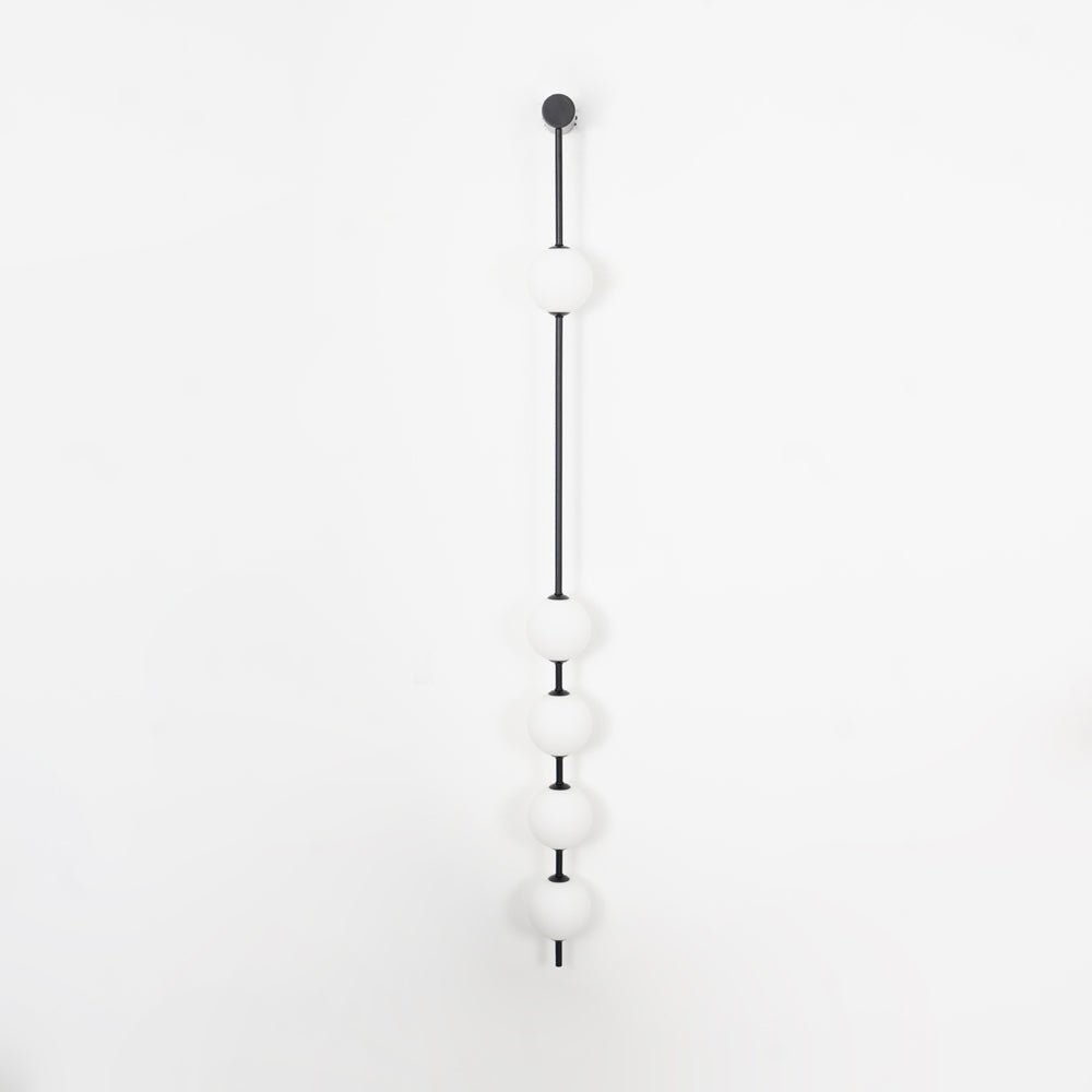 Lustra Applique Murale Sphères Verticales Laiton - Neutralighting