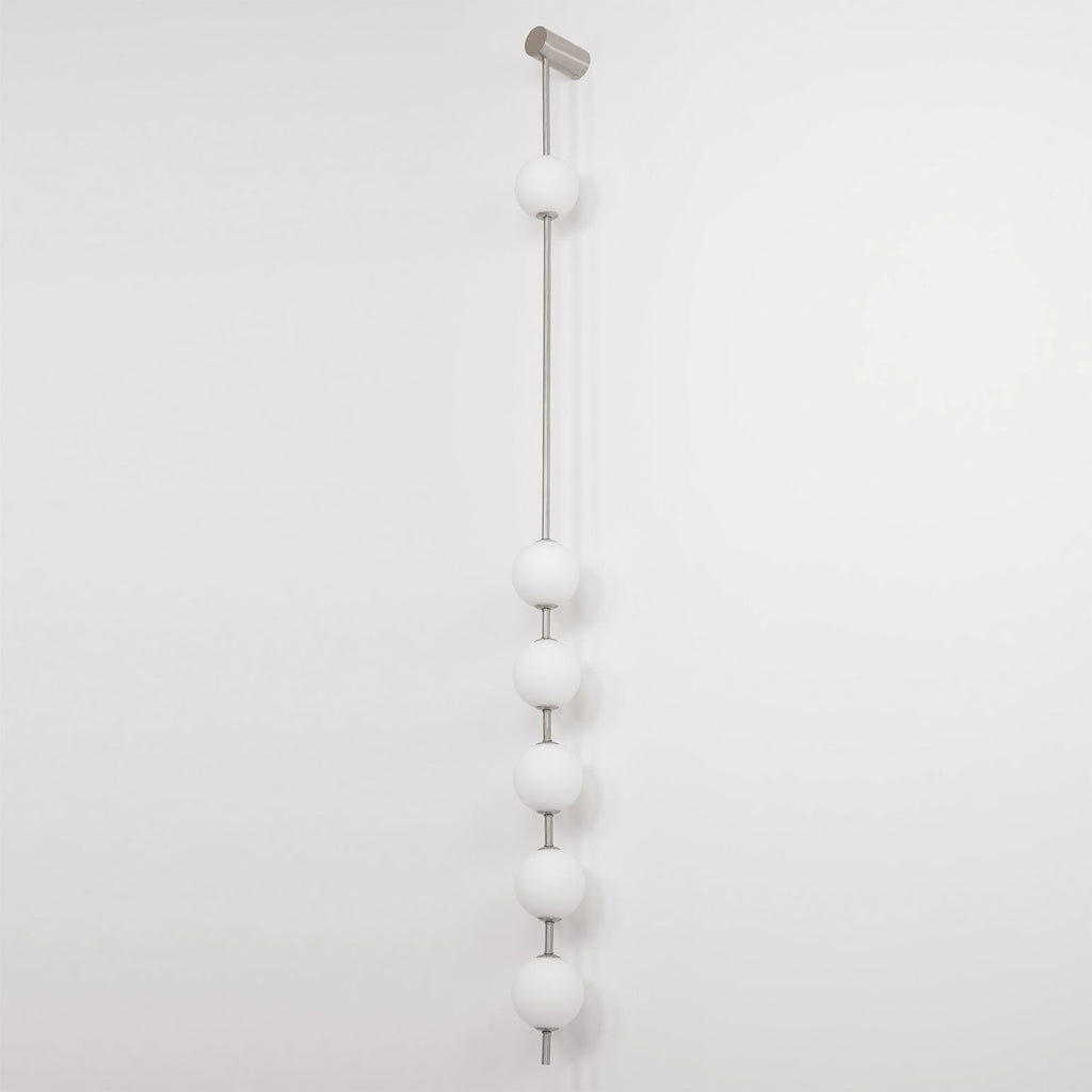 Lustra Applique Murale Sphères Verticales Laiton - Neutralighting