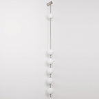 Lustra Applique Murale Sphères Verticales Laiton - Neutralighting
