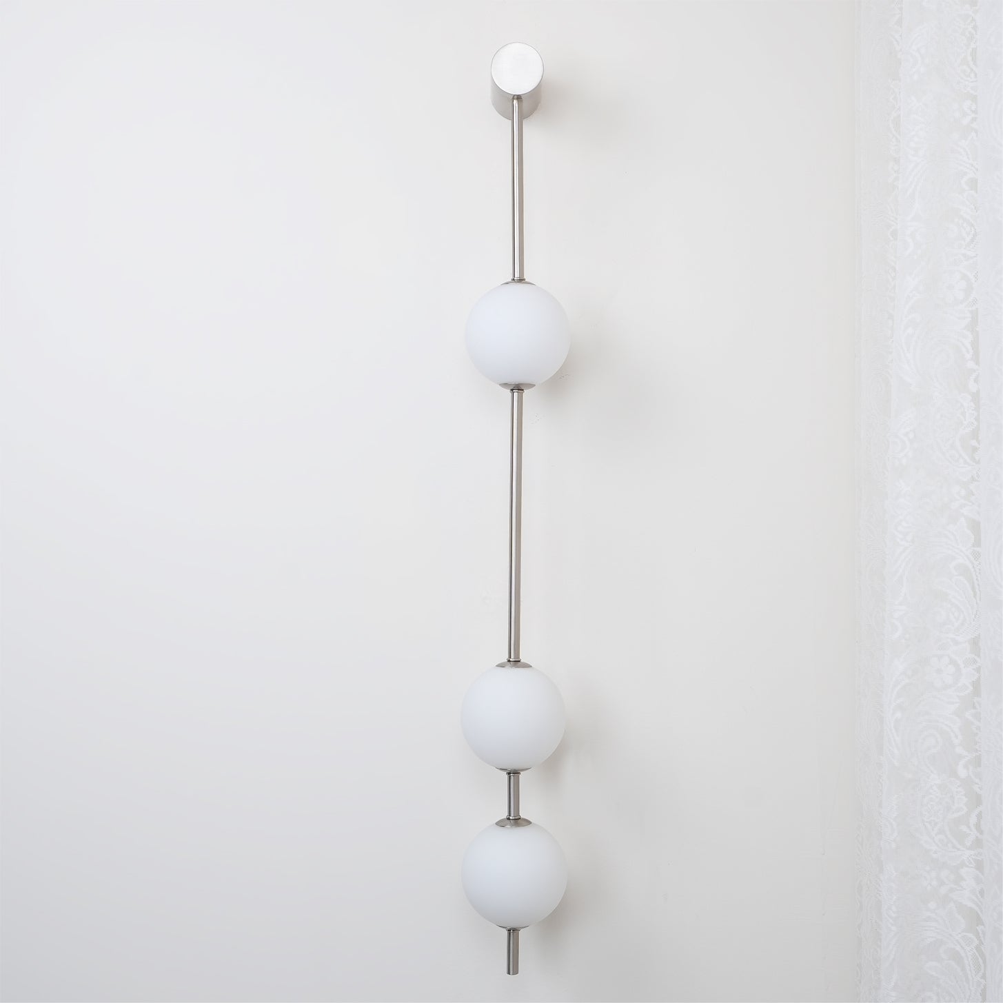 Lustra Applique Murale Sphères Verticales Laiton - Neutralighting