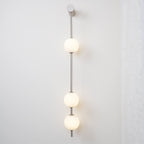 Lustra Applique Murale Sphères Verticales Laiton - Neutralighting