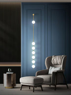 Lustra Applique Murale Sphères Verticales Laiton - Neutralighting