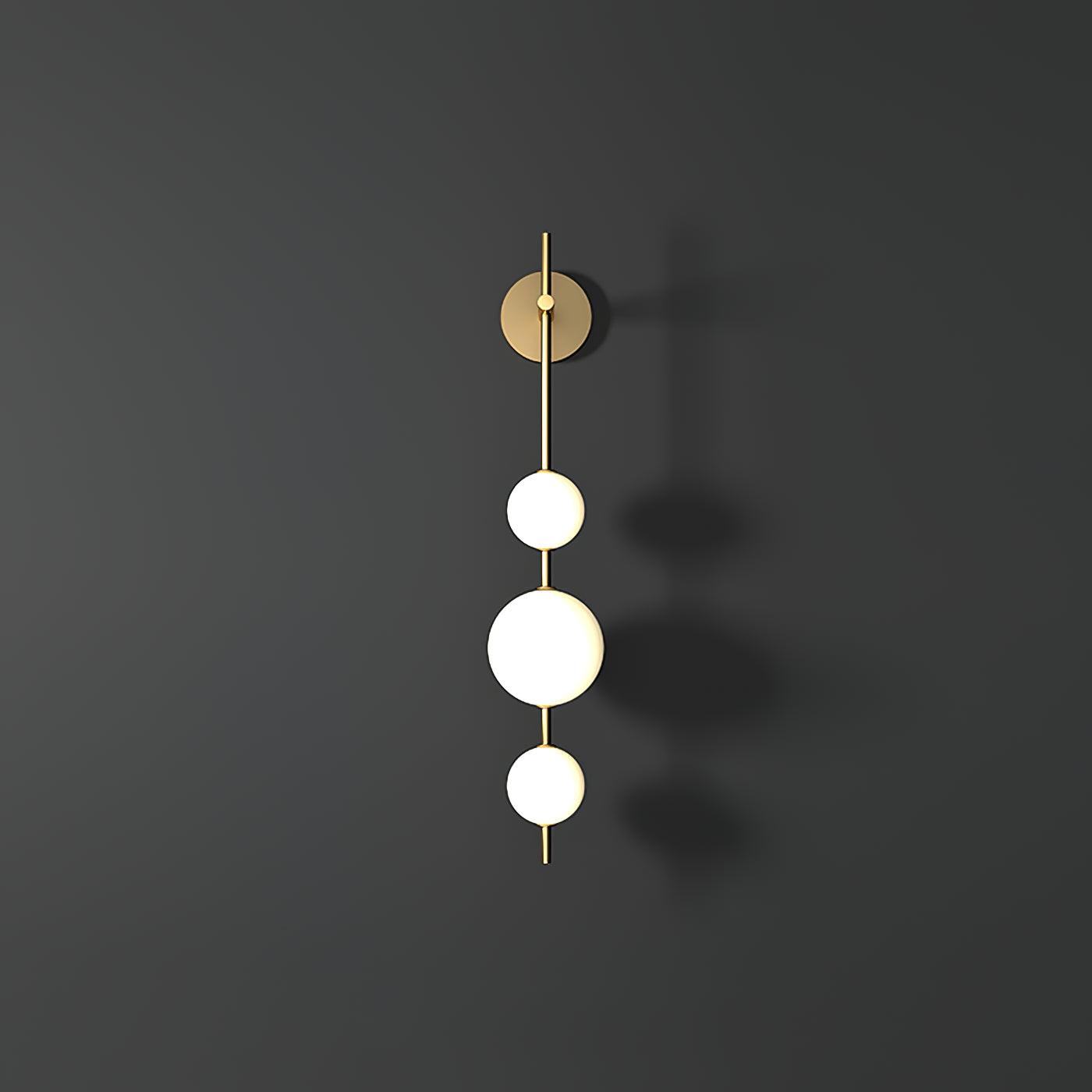 Lustra Applique Murale Globe Vertical Minimaliste - Neutralighting