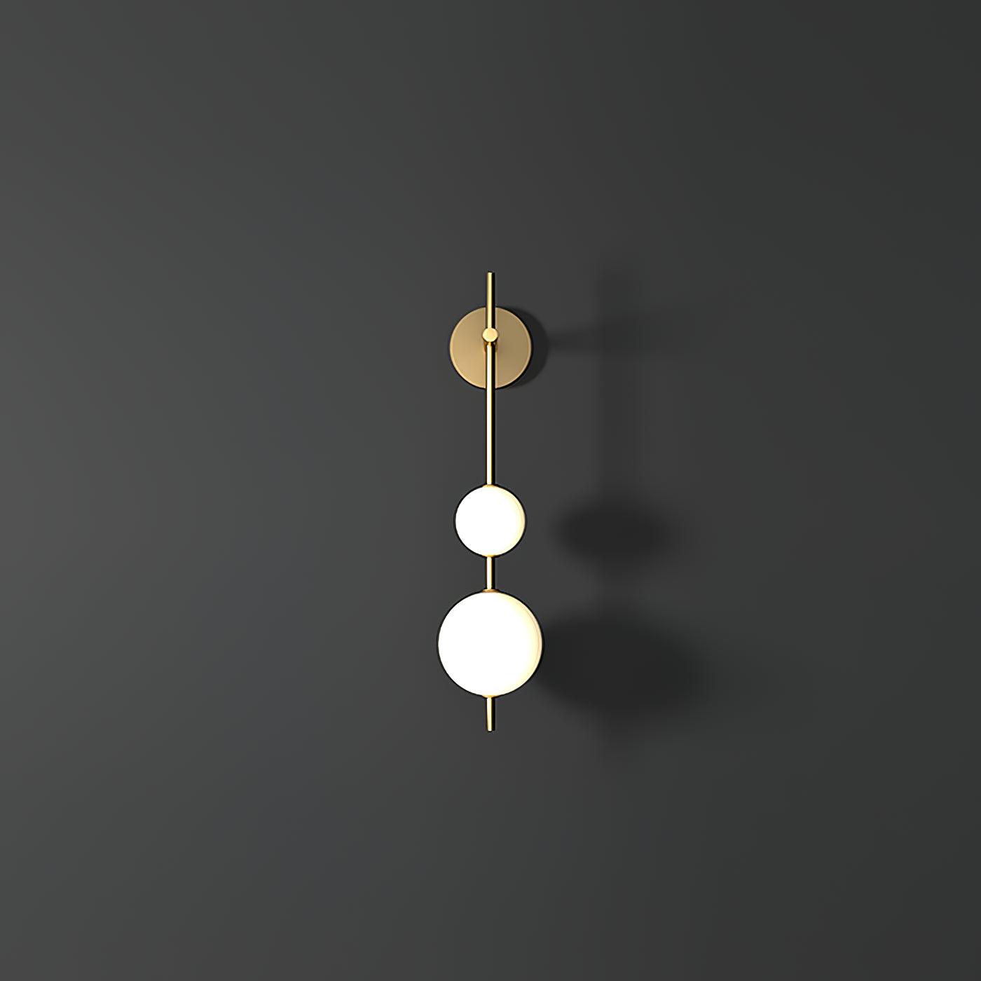 Lustra Applique Murale Globe Vertical Minimaliste - Neutralighting