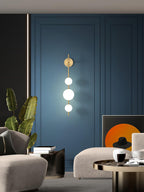 Lustra Applique Murale Globe Vertical Minimaliste - Neutralighting