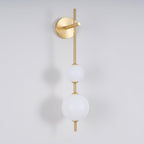 Ilraeia Vertical Globe Plug-in Wall Lamp - Neutralighting