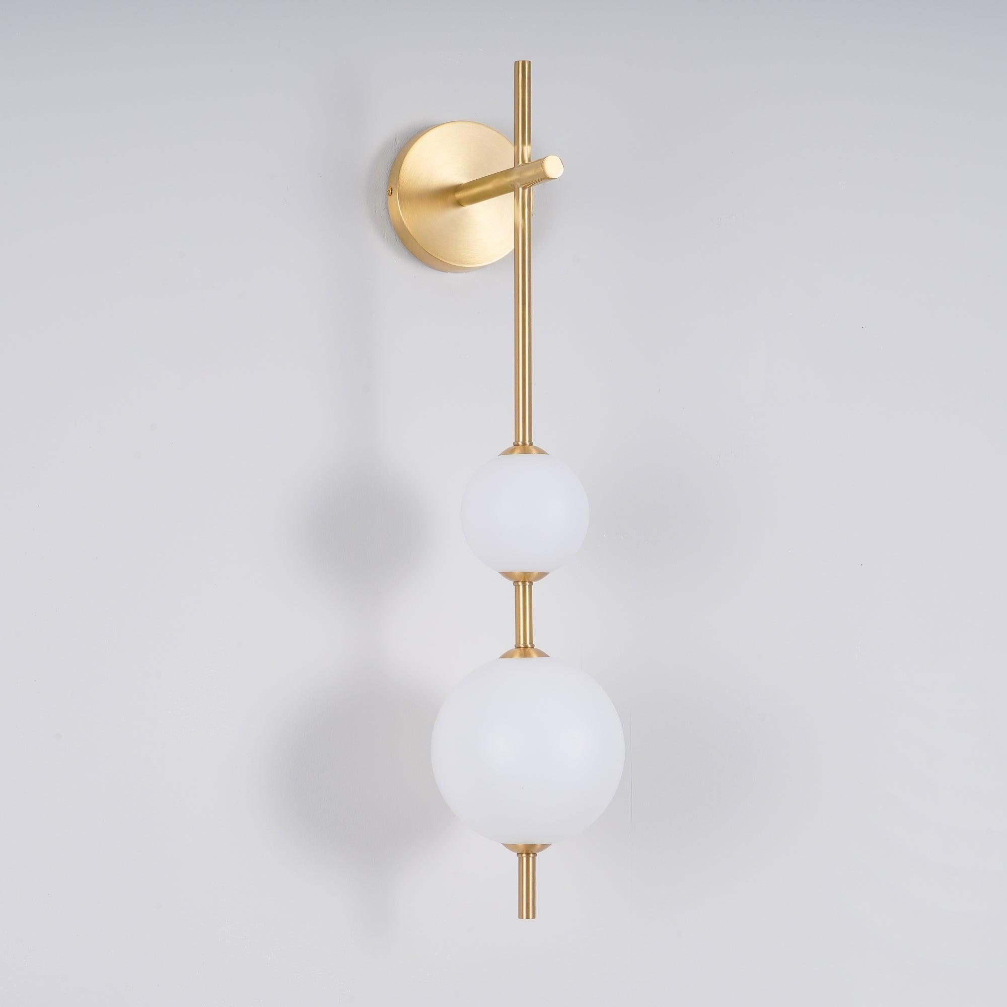 Ilraeia Vertical Globe Plug-in Wall Lamp - Neutralighting