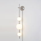 Ilraeia Vertical Globe Plug-in Wall Lamp - Neutralighting