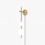 Ilraeia Vertical Globe Plug-in Wall Lamp - Neutralighting