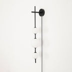 Ilraeia Vertical Globe Plug-in Wall Lamp - Neutralighting