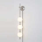 Ilraeia Vertical Globe Plug-in Wall Lamp - Neutralighting